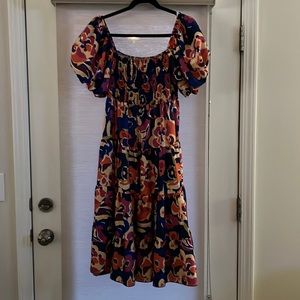 Floral Midi Dress